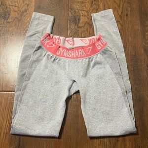 silver gymshark leggings